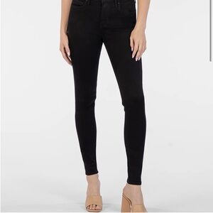 Kut from the Kloth black high rise skinny jeans